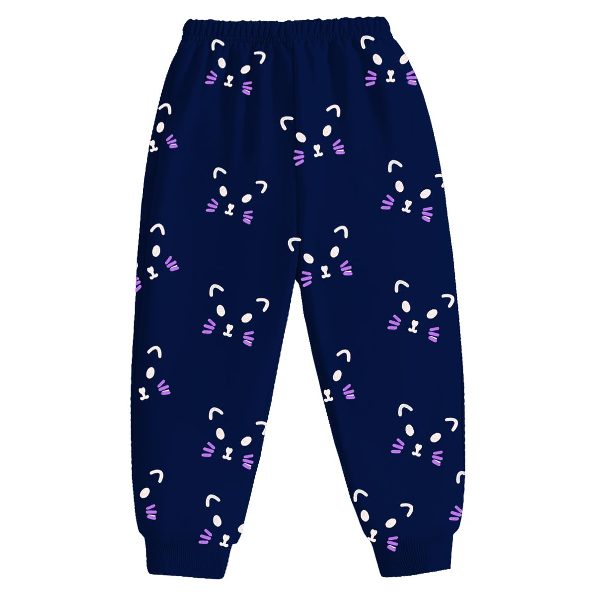 Kuchipoo Regular Fit Baby Girls Pyjamas - Pack of 5 (Multicolor, 3-4 Years, PAJ-166), Mid Rise 4