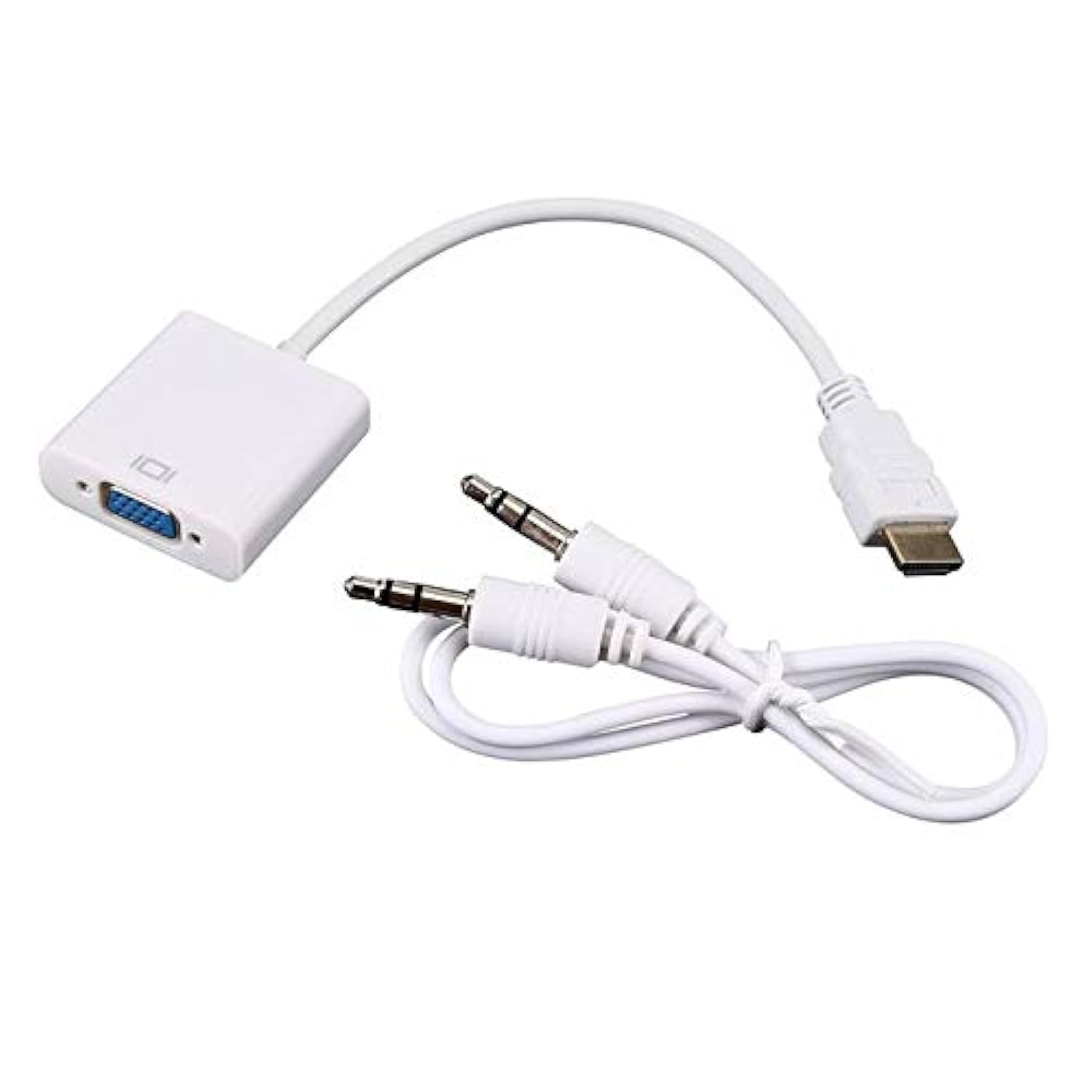 HDMI to VGA Adapter - 1080p Audio Converter -1