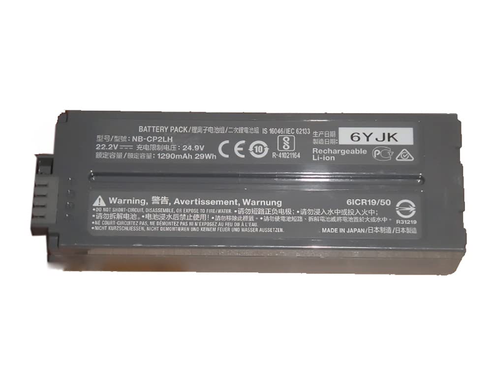 Amazon | 互換用の バッテリー Canon NB-CP2LH 1290mAh/29Wh 互換用の