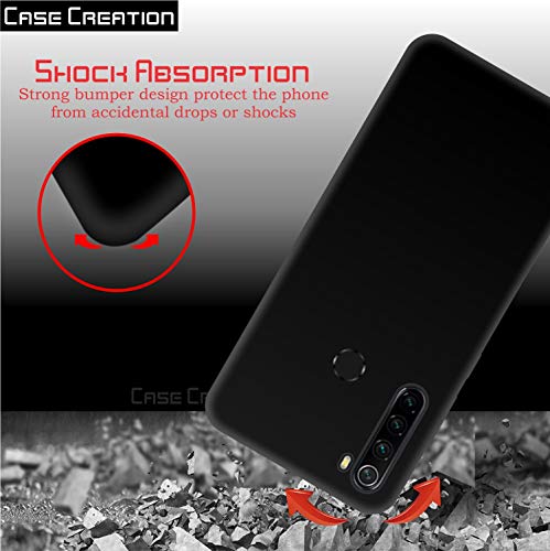 Image of Case Creation for Moto G9 2021 Back case, Motorola Moto G9 Slim Flexible Smart Look case with 360 Camera All Angle Protection (Pure Black)