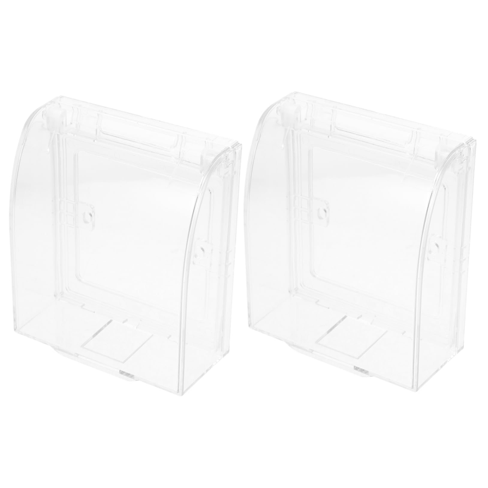 Toyvian 10piezas Cubierta De Enchufe Para Bebés Protector De Interruptor Transparente Para Seguridad Infantil Pared Fáciles De Instalar y Observar Protección De Enchufes Estándar