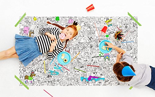 Pirasta- Really Big Coloring Poster – Funny Farm- 1.1 Pounds- 1 Unit-1# of Items