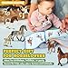 Zippytots 10PCS Horse Figurine Set Realistic Horse Figure Toys for Toddlers Educational Gift for Kids Perfect Party Favors Animal Figure Learnig Toys