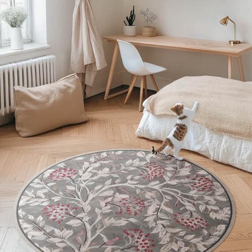 Tapis Vinyle ø110 cm Rond Légume pour Sol de Cuisine - 3