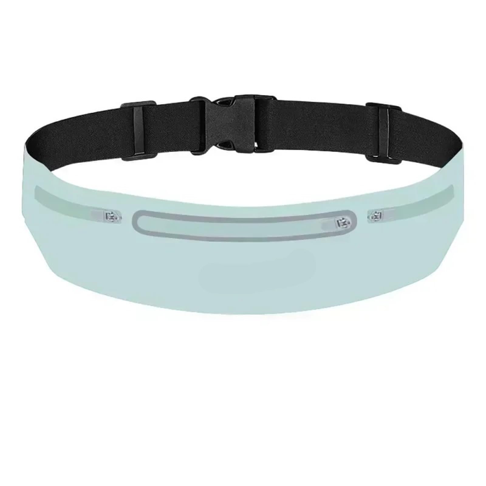 Marsupio sportivo Marsupio Portafoglio regolabile Uomo Donna Marsupio da corsa Cintura porta telefono portatile Marsupio da palestra Per Uomo(Green)