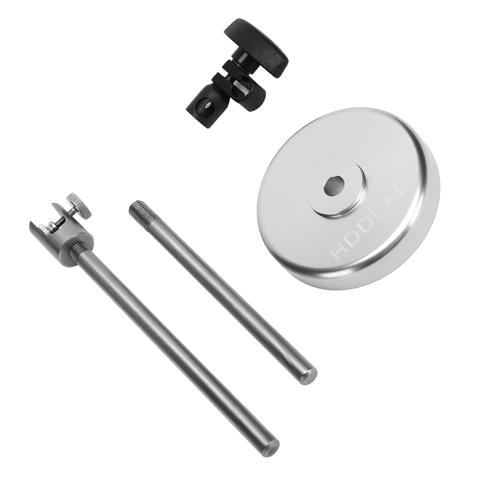 Supporto per Testina Magnetica per Disco Rigido Set Completo di Strumenti Materiale in Acciaio di Bloccaggio Stabile Facile Installazione Dispositivo per HDD da 2,5 Pollici e 3,5 Pollici per