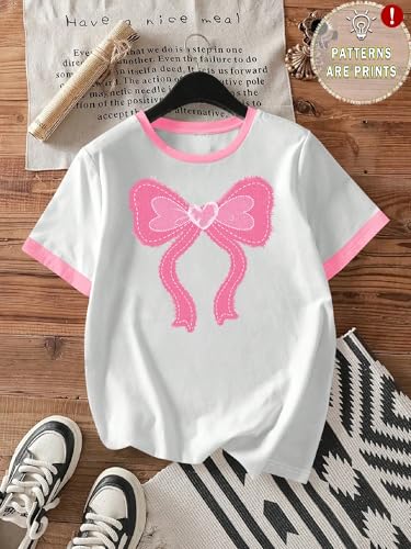 Image of Lymio T Shirt for Women's | Cute Printed Women's T-Shirts | Korean Style Casual Wear Tops | Available in Pack of 2 (T-Girls-L-01-03)