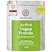 Produktbild NATURE LOVE® Active Vegan Protein Pulver Vanille - 600 g - veganes Proteinpulver mit Vitamin- und Mineralstoff-Komplex - Eiweiß Protein Pulver ohne Zuckerzusatz - vegan und laborgeprüft