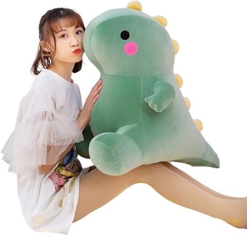 Miniatura 6 de OPHRBU Bonitos juguetes de peluche de dinosaurio, peluches de dinosaurios súper suaves, adorables muñecos de peluche de dinosaurios y cumpleaños