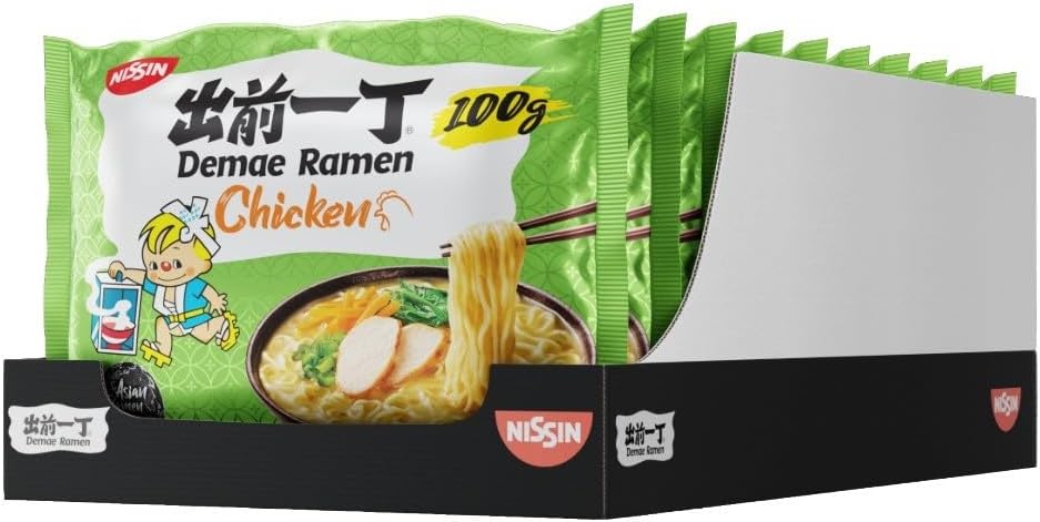Ramen Chicken Flavoured Instant Noodles, 100g (Pack of 10)