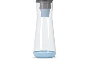 Hydros Water Filter Pitcher - 40 oz Slim Water Pitcher