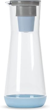 Hydros 5 Cup Water Filter Carafe Fast Flo Tech | 40 Second Quick Fill Filter, 40 oz Carafe, BPA Free