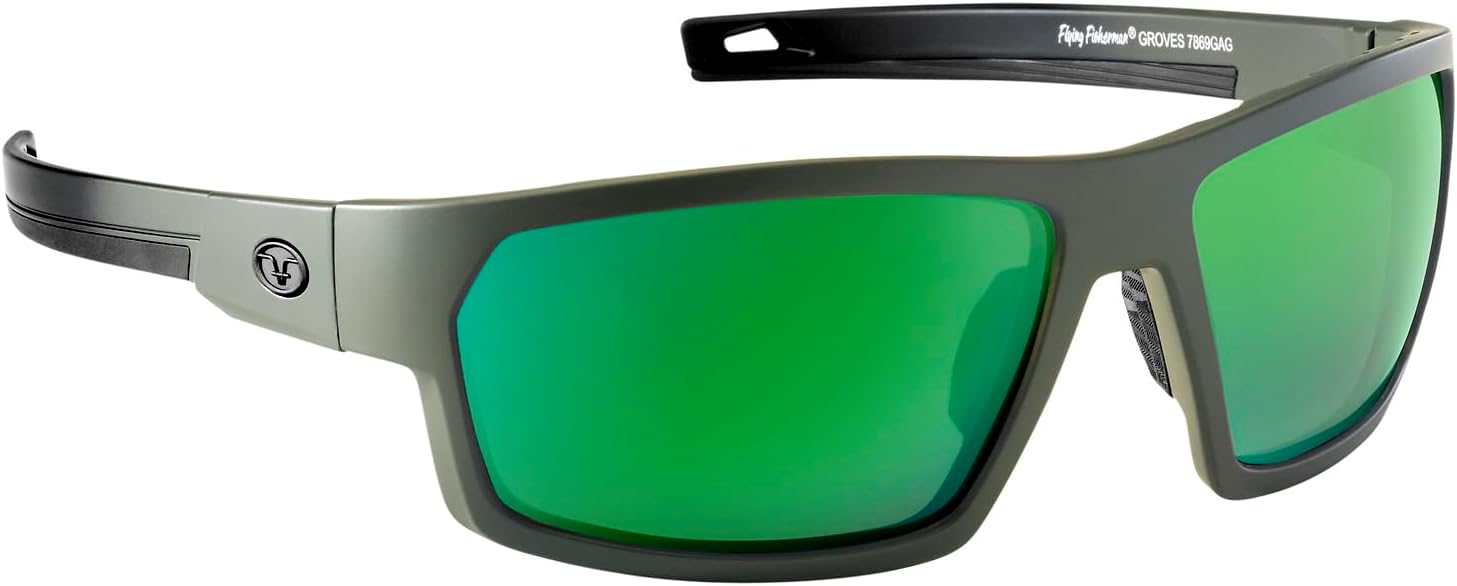 Flying Fisherman Unisex Groves Wrap Sunglasses