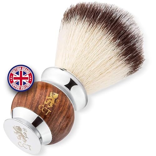 Cambridge Cut Throat Missanda Shaving Brush with Vegan Bristles