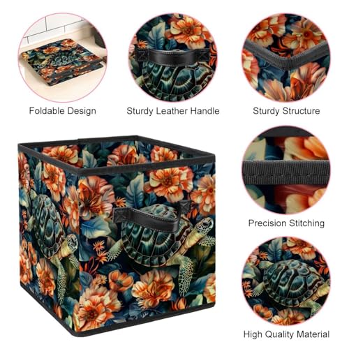 Panier de rangement pliable tissu Oxford 27,9 cm vêtements - 5