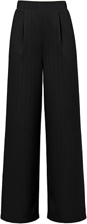 Womens Wide Leg Dress Pants 2026 High Waisted Flowy Trousers Business Casual Work Slacks Palazzo Pants