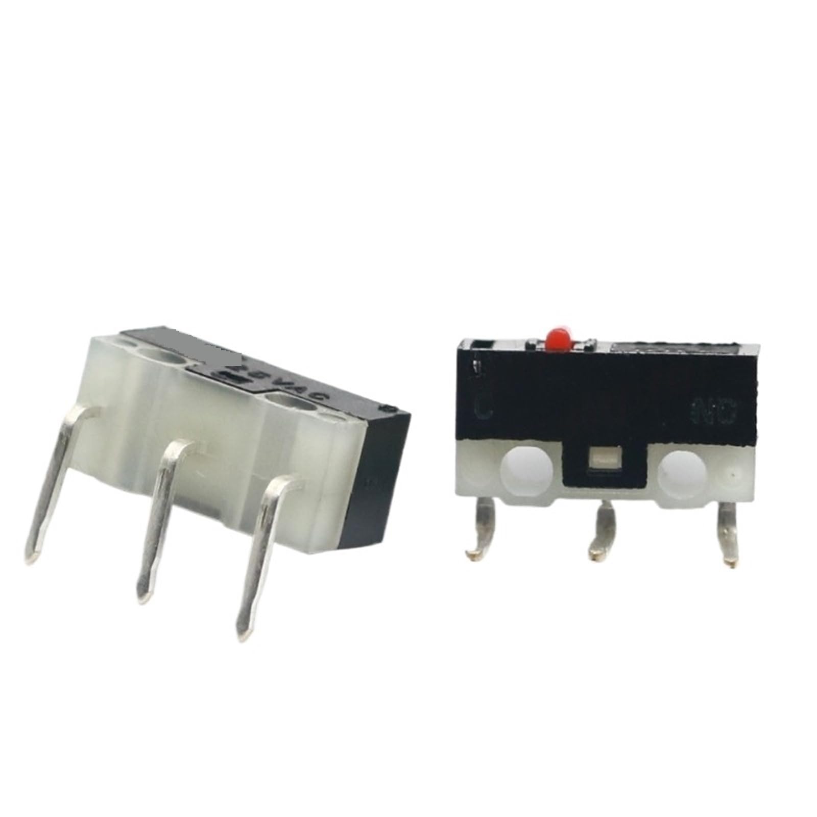 10/50 Uds interruptor de ratón pequeño reinicio ms limitador de de mango de rodillo(MS8.5-003,50PCS)