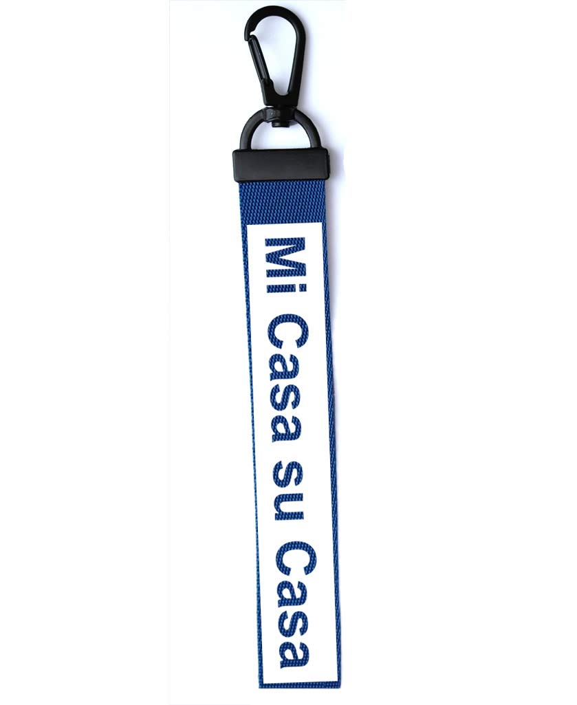 TENNER.LONDON Mi Casa Su Casa Key Tag key tag Luggage Tag Zipper Pull Keychain Bag Home Keyring