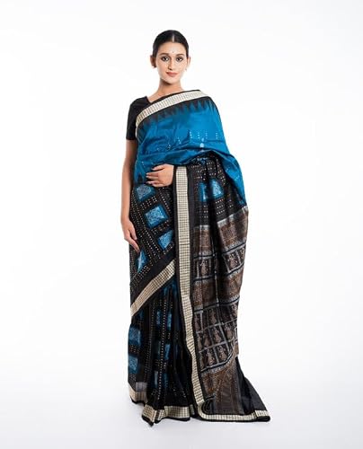 JAYANTI HANDLOOM bomkai silk saree – image 6