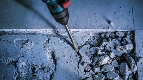 Bosch 3x PRO SDS plus-5C Meißel-Set, 3-tlg. (für Beton, Ziegelstein, Ø mm, Professional Zubehör Bohrhammer, Zerkleinerer)