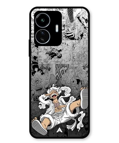 Image of Premium Anime 2 Case for Vivo Y77 (Glossy Finish) Soft-Touch Metal TPU Back Cover, Shockproof, Designer, Aesthetic Mobile Phone Case