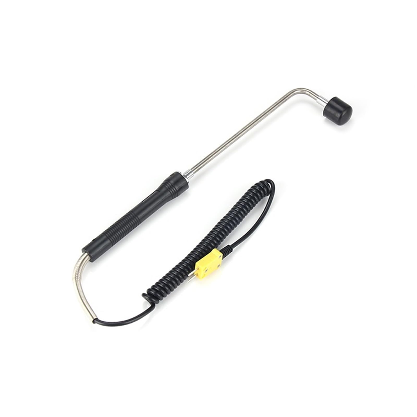 Controlador de temperatura portátil con sonda termopar tipo K de 500C 5