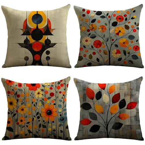 Cuscini Esterno Grigio Federe Cuscini Divano 70x70cm Cuscino Divano Astratto Velluto Copricuscini Decorativi Doppia Faccia Stampa Fodera per Cuscino per Sedia Camera Arredo Esterni Giardino JL-447