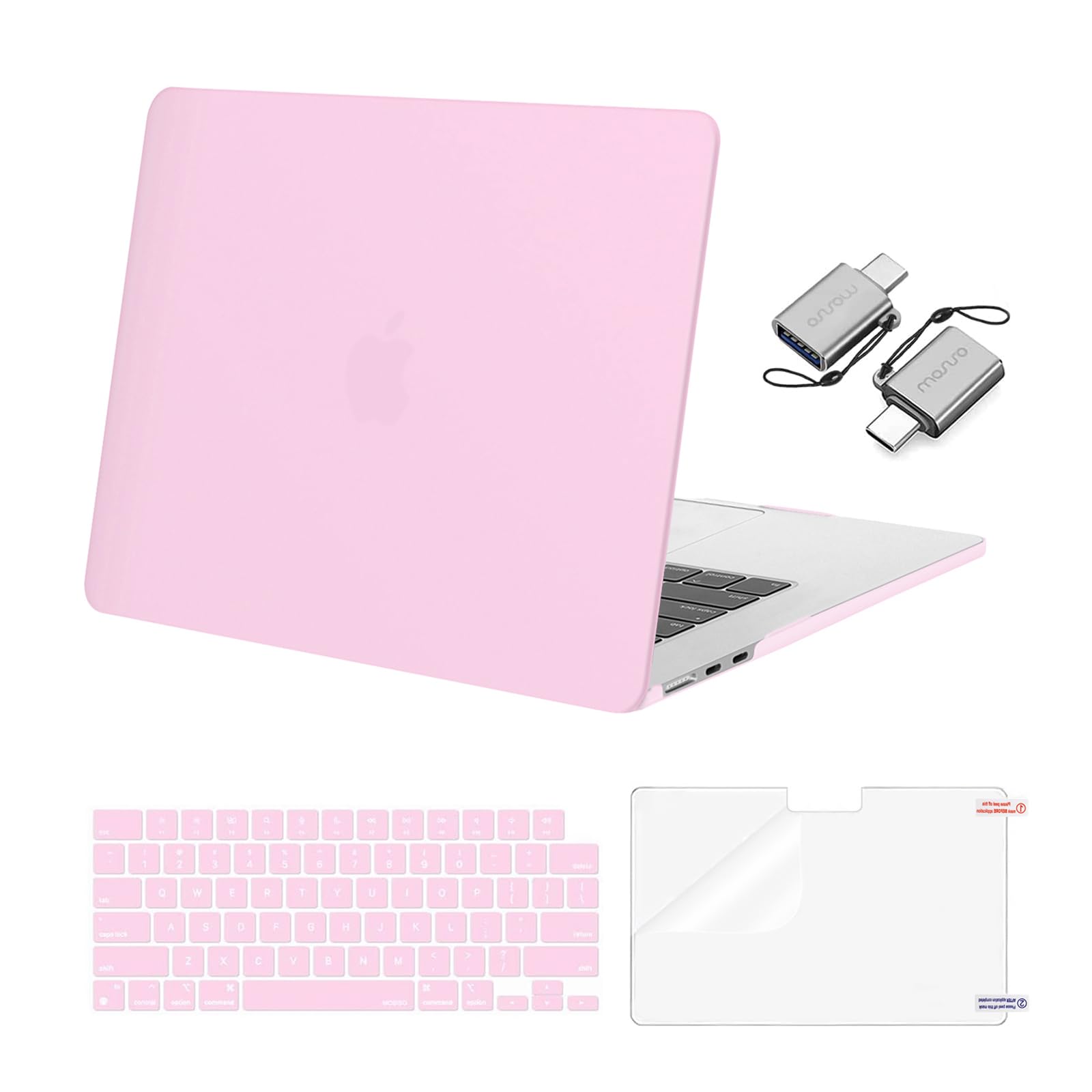 MOSISO Compatible with MacBook Air 15 inch Case M5 2026 M4 M3 M2 2025-2023