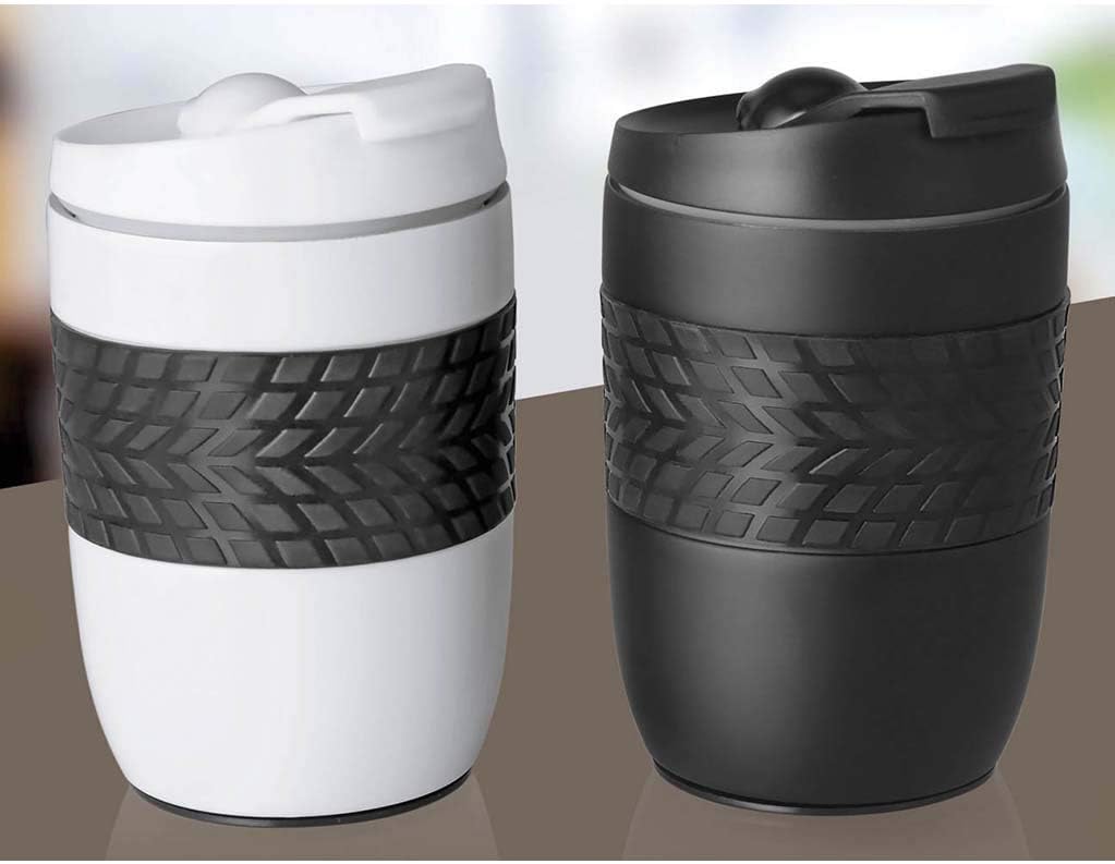 FYUGO Stainless Steel Magic Coffee Mug (300 ml Approx) (Spill Free Design)