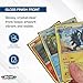 BCW Elite2 Glossy Card Sleeves – White |100ct | Crystal-Clear Front | Textured Back | Fits 2.5