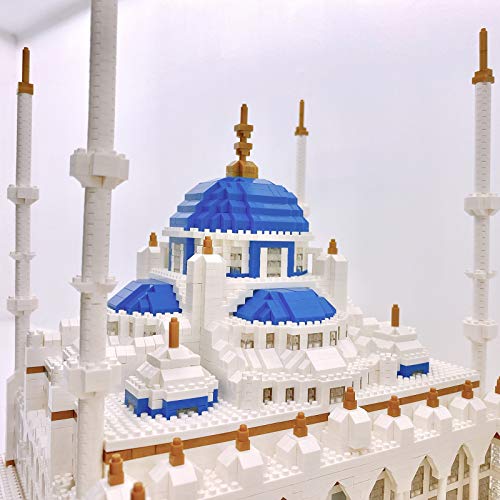 VPPI Schloss Bausteine, Burg Modell Bausatz, Architektur Modular Building, 6850 Teile Klemmbausteine Kompatibel mit Lego… – Bild 3
