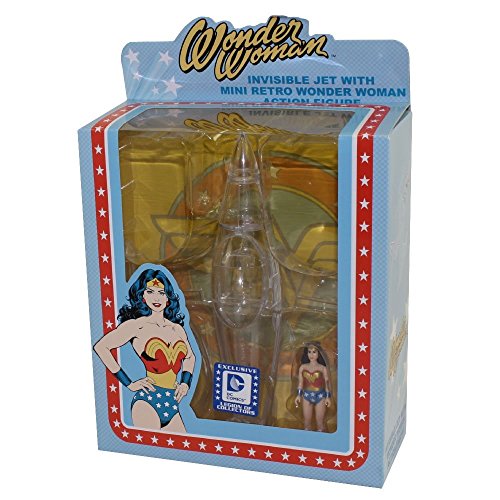 Funko DC Legion of Collectors Wonder Woman With Invisible Jet Exclusive Set