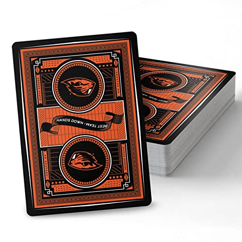 Image of YouTheFan NCAA Officially-Licensed Playing Cards - Original Artwork on All face Cards and Jokers - Team's Official Colors - Quality Linen Texture - Designed in The USA