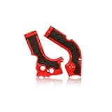 X-Grip Frame Protectors-GasGas-MC 50-21-23-Red/Black