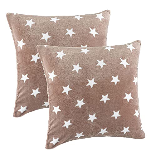 MALIKA Nicky-Teddy Cashmere Touch Coral Fleece Kissenbezug...