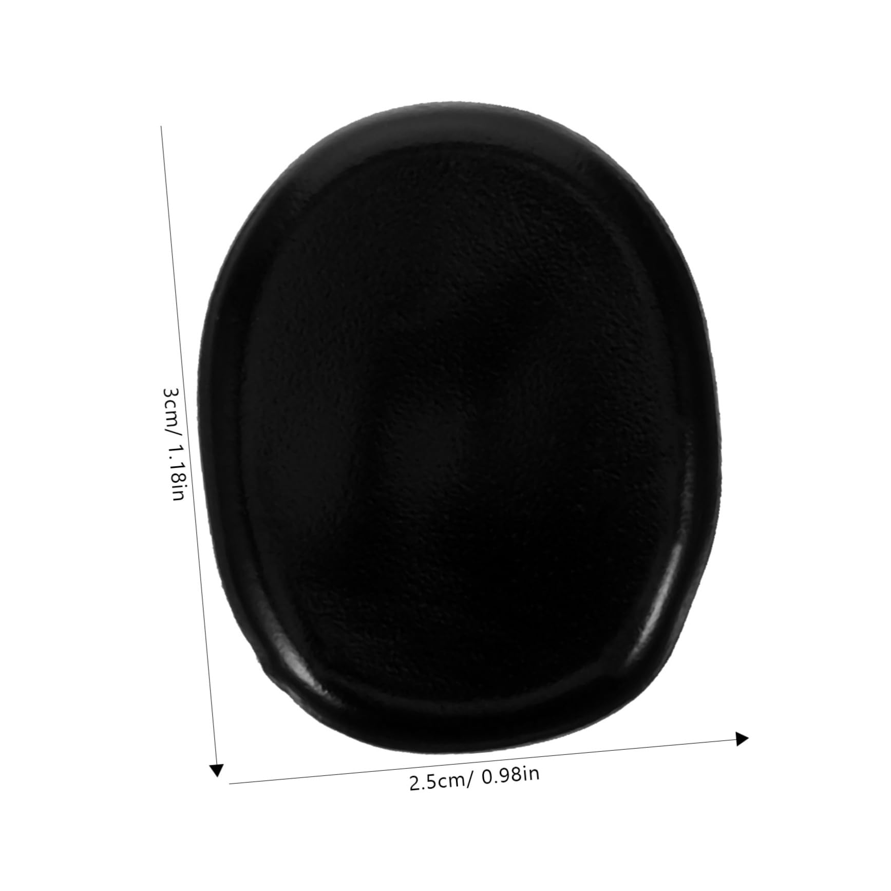 Vaguelly 24pcs Silicone Self-adhesive Drum Drum Kit Drum Machine Rain Drums Anti Slam Door Damper Cabinet Bumpers Metronome for Drums Mute Drum Pad Door Bumper Pads