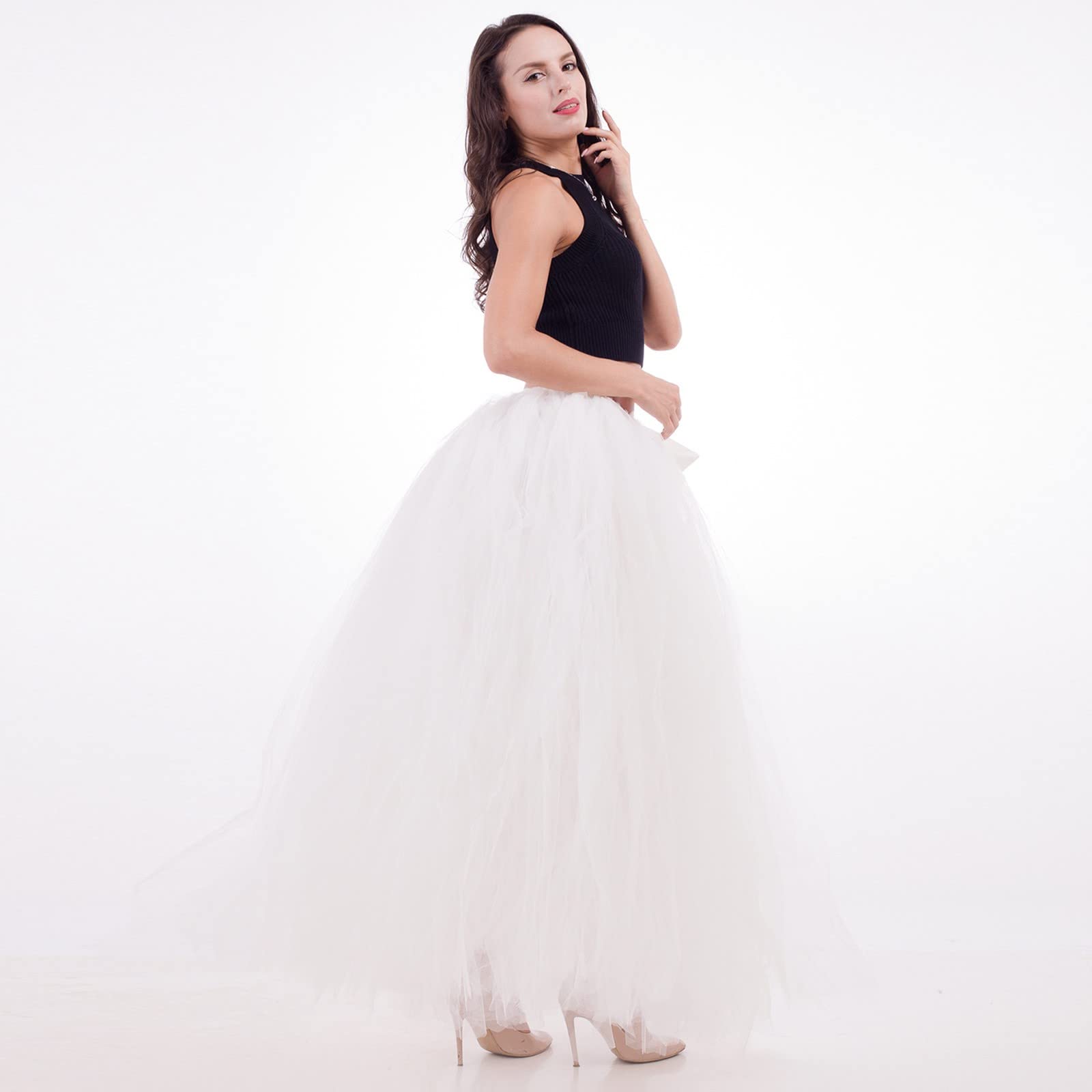 Falda de tul para mujer, minifalda de lentejuelas azul, falda corta, tutú, falda con purpurina, rockabilly, vestido de fiesta con purpurina, adecuado para escenarios, ocasiones festivas