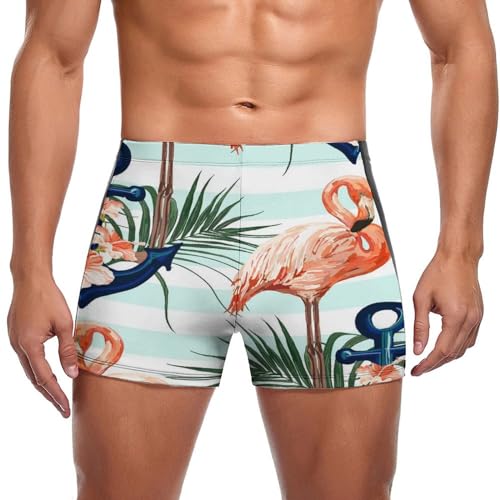 Maillot de bain slip homme léopard noir et blanc pour la natation
