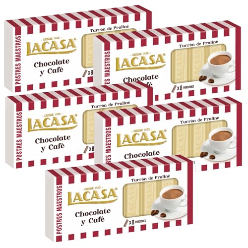 Lacasa 3x Turrón de Chocolate y Café 225 G