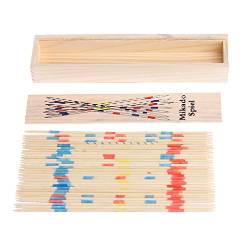 Guangzhou Traditionelle Mikado Spiel Holz Pick Up Sticks Set Traditionelles Spiel Mit Box Spielzeug Pick Up Sticks Mit Holz Box