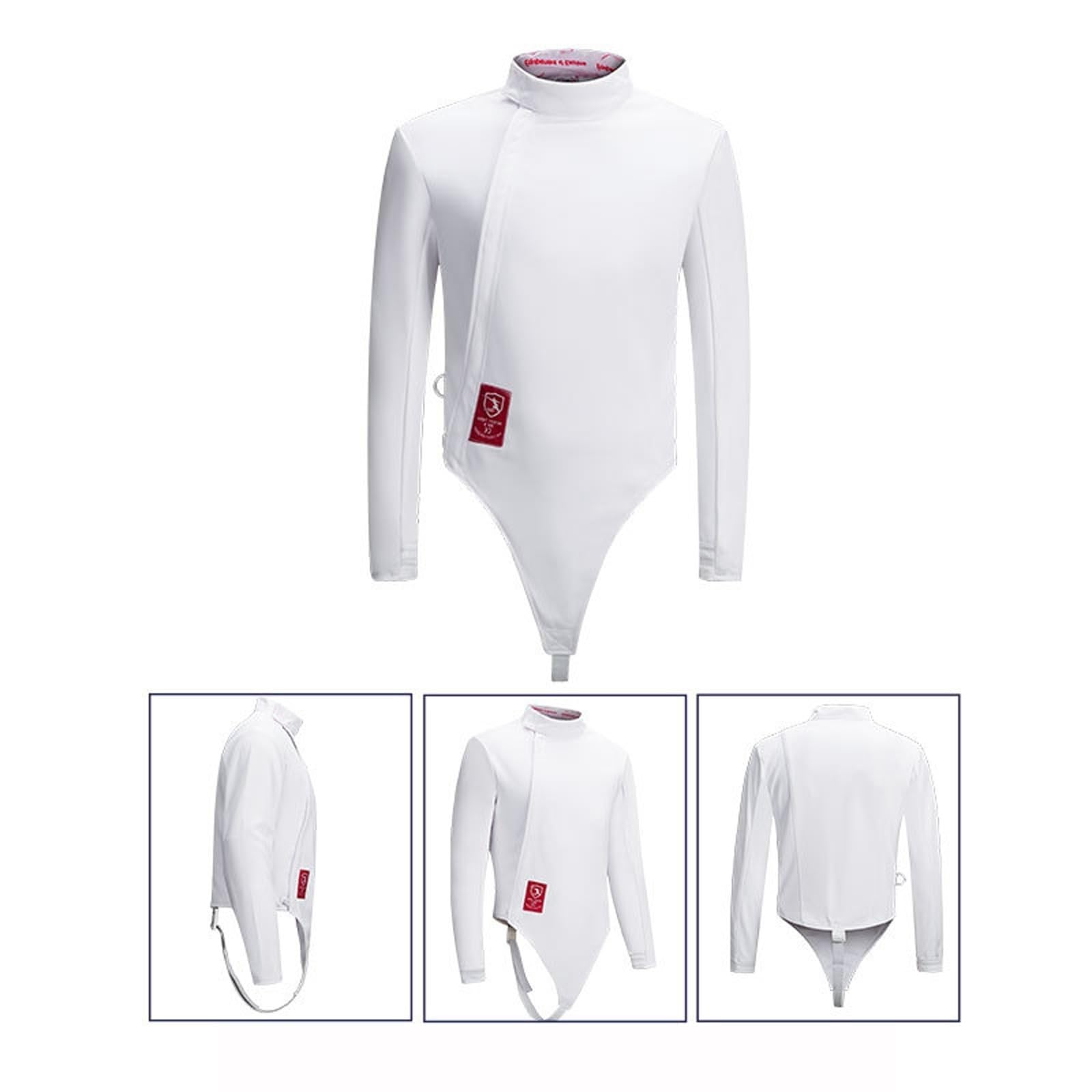 Fechtjacke Fechtschutzanzug für Folien-Degensäbel 350N-Fechtuniform für Linkshänder