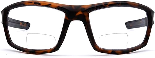 Miniatura 1 de VITENZI Gafas de seguridad bifocales con lectores envolventes de seguridad deportiva, lectura, gafas protectoras