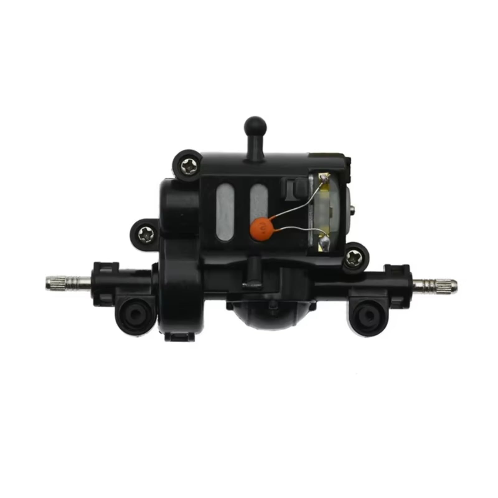 RC Car Accessories for WPL D12 1/16 1pcs 130 Motor Transmission Gearbox Engine Gear Box Black RC Car Track Car Parts Accessories Upgrade Replacement Use