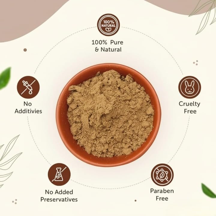 Miniatura 5 de Polvo de Reetha 100% natural puro para el cuidado del cabello, polvo de Reetha a base de hierbas (Sapindus Trifoliatus) para el cabello, polvo Ritha