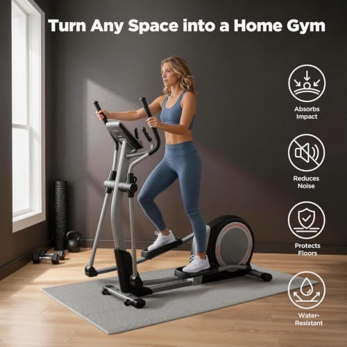 Image of AIRHOP 18 PCS Gym Floor Mat, EVA Foam Puzzle Gym Mat, High-Density Interlocking Foam Floor Tiles for Home Gym, Play Workout Garage Kitchen Flooring 12.6 inchx12.6 inchx0.4 inch