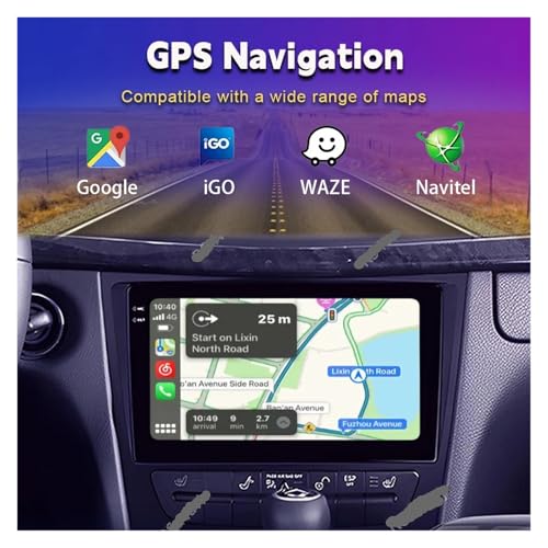 Autoradio multimédia 2DIN écran 2K compatible Android pour Classe E W211 de 2002 à 2008