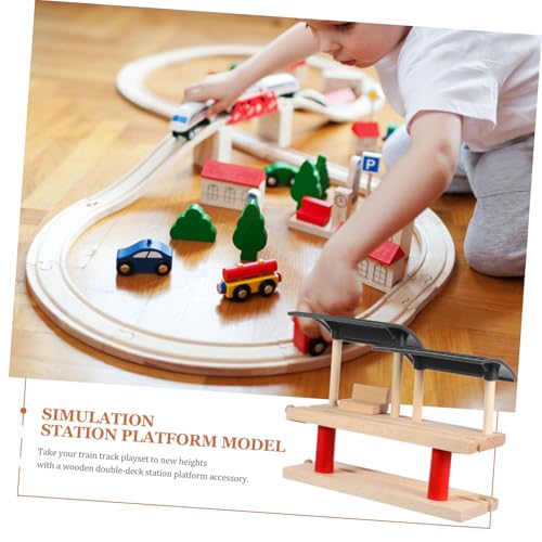 Station simulation en bois à offrir pour un anniversaire créatif