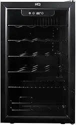 Adega de Vinhos Compressor HQ 75 Litros 24 Garrafas Preto HQ-AV24H (127, Volts)