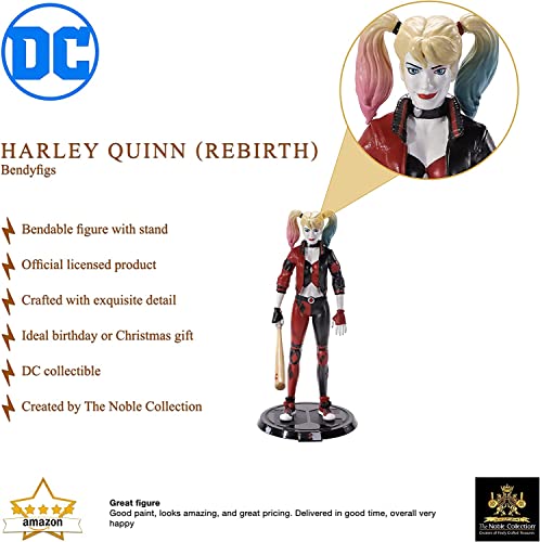 Harley Quinn Rebirth BendyFigs, Green, 18 centimetri - Image 3