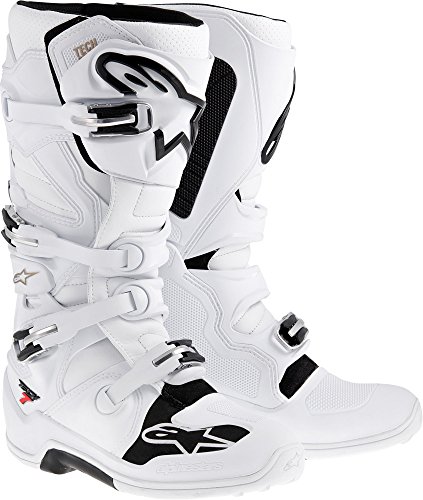 Image of Alpinestars Men's Tech 7 Enduro Drystar Waterproof Motocross Boots, Enhanced Comfort, CE-Certified